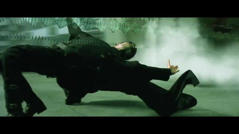 The Bullet Time Dodge - The Matrix