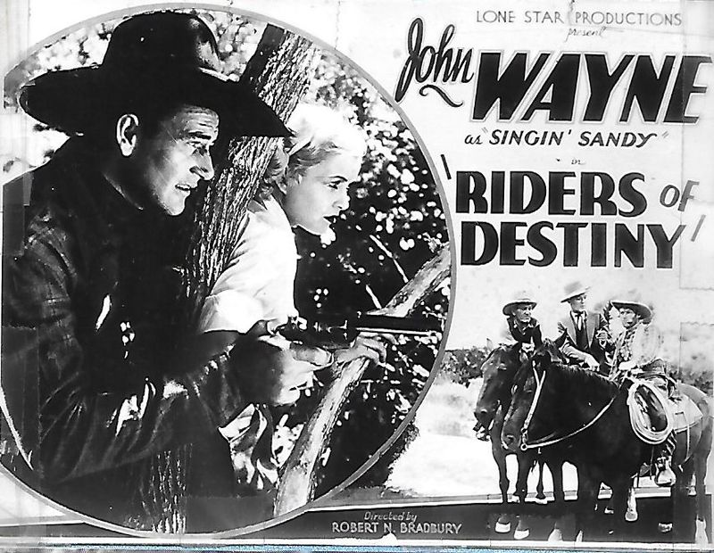 Riders of Destiny (1933) - The Singing Cowboy Experiment