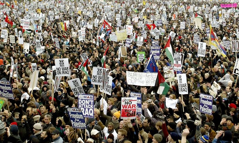 The 2003 Anti-Iraq War Protests