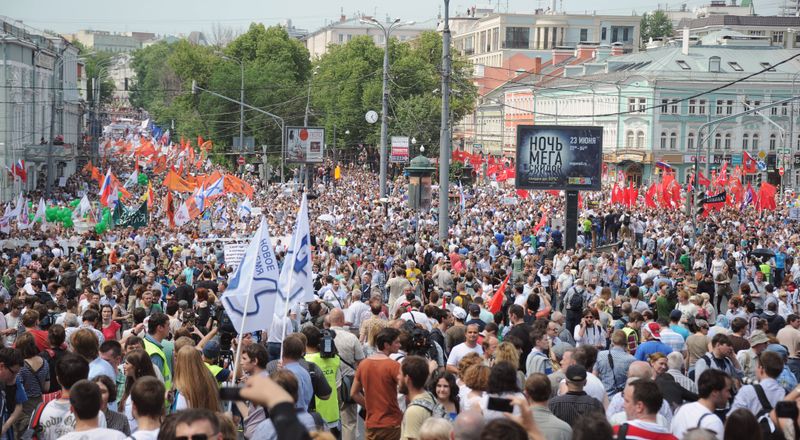 The 2012 Russian Protests