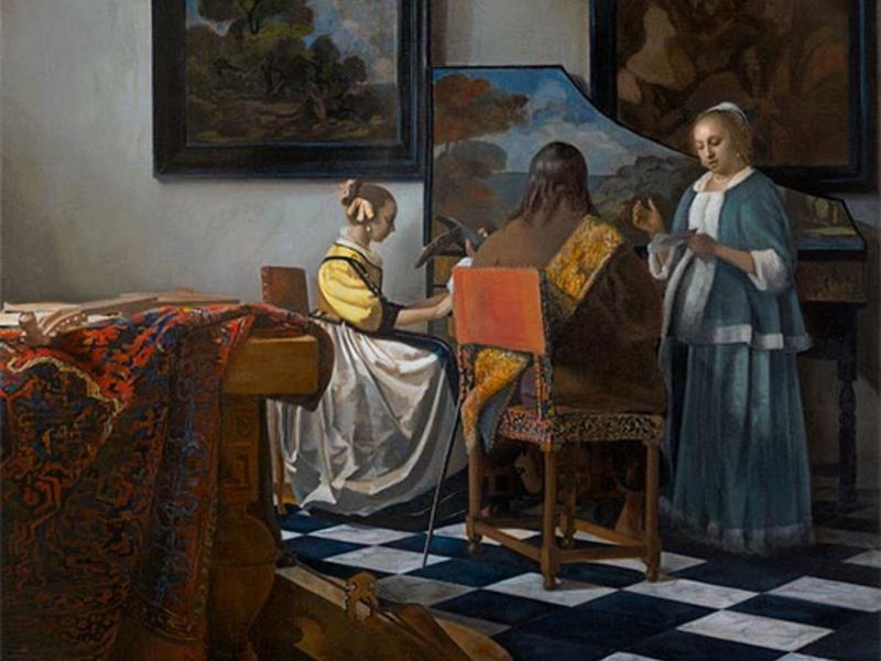 The Concert (c. 1664, Stolen 1990)