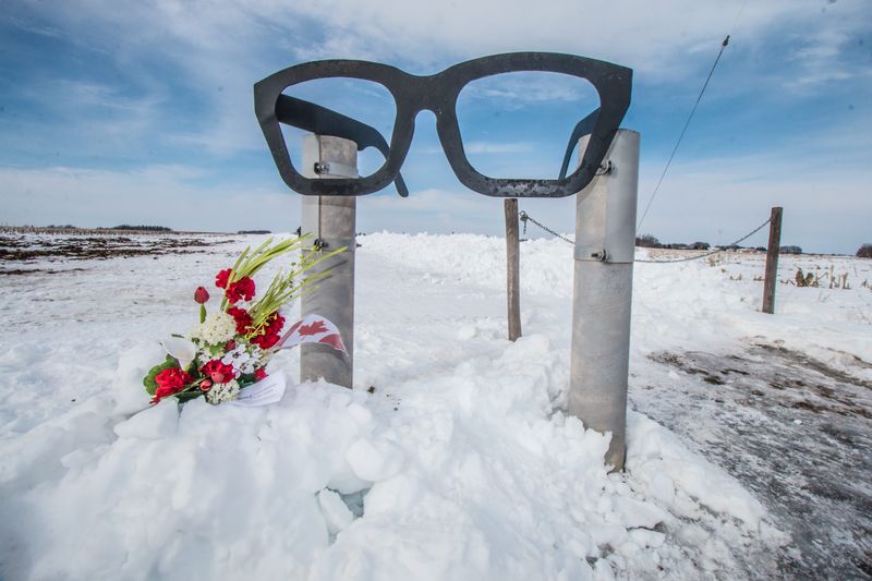 The Crash Site Became a Pilgrimage Spot