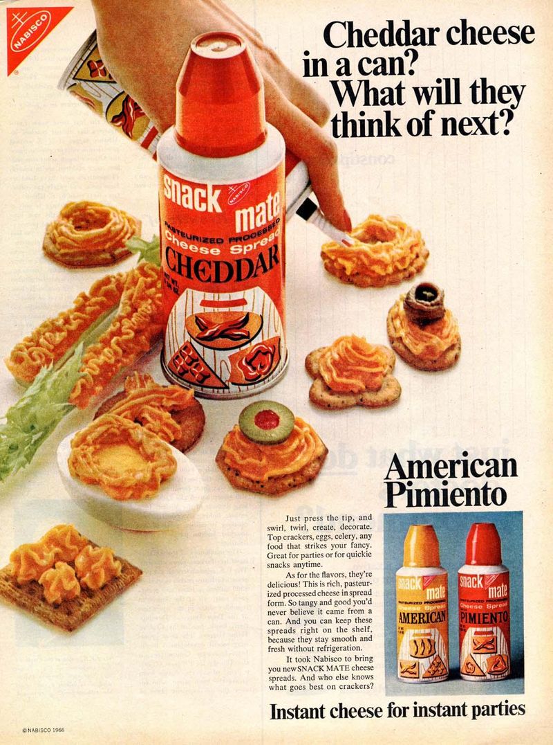 Canned Cheese & Spray Cheese