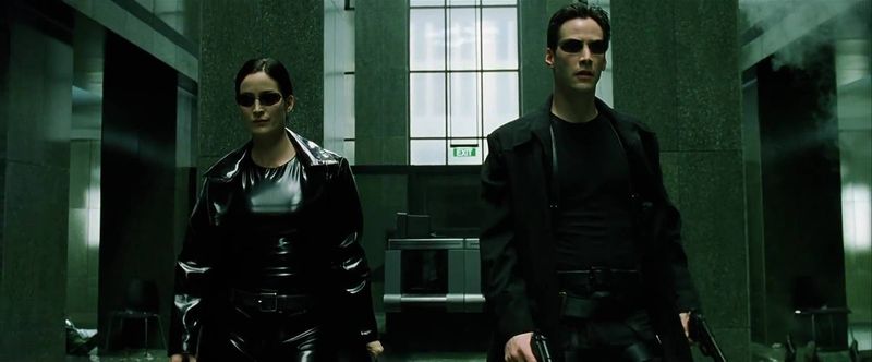 The Lobby Shootout - The Matrix