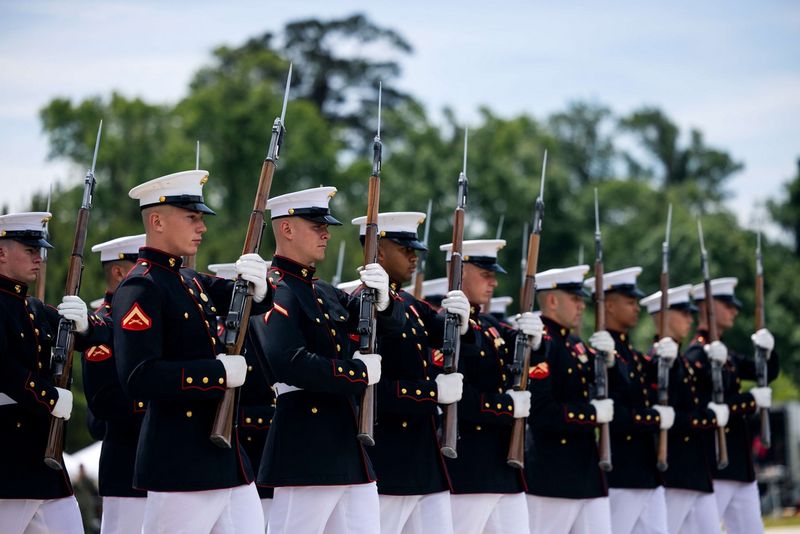 Wearing Dress Uniforms on Ceremonial Occasions