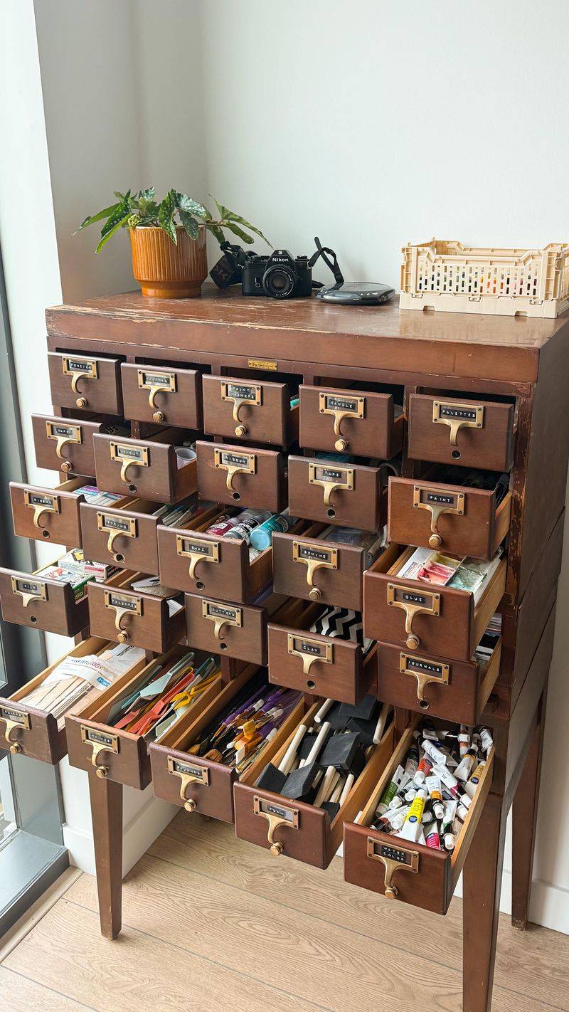 From Cards to Crafts: A Crafter’s Storage Paradise
