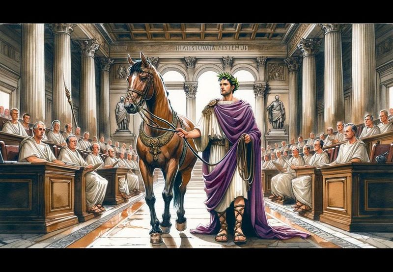 The Roman Emperor Who Made His Horse a Senator