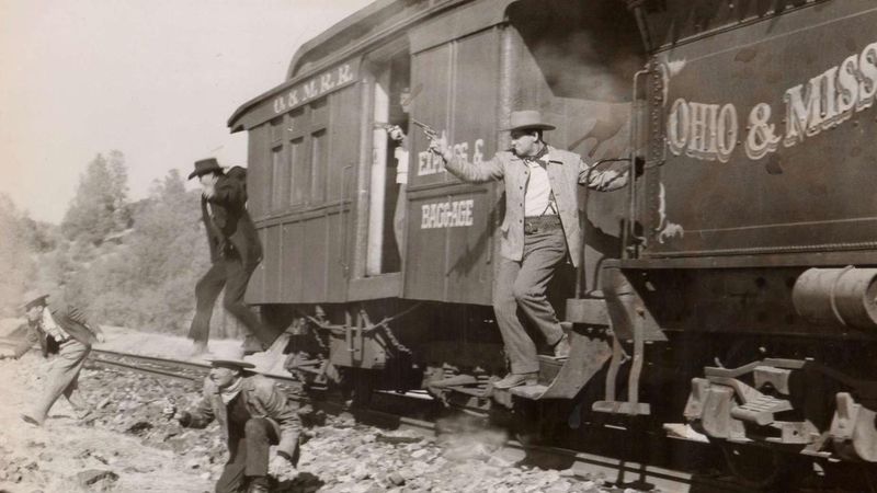 The First Train Robbery Was by Former Confederates