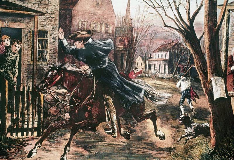Paul Revere Yelled, 'The British Are Coming!'
