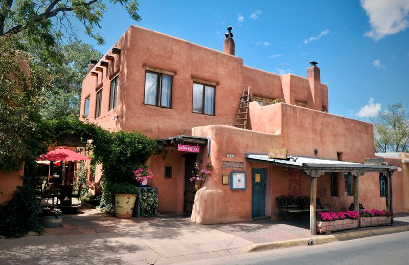 The Pink Adobe, Santa Fe, NM