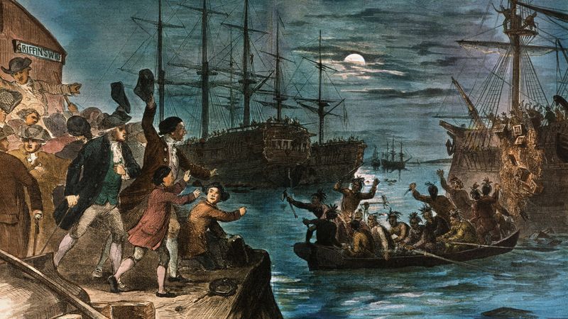 The Boston Tea Party (1773)