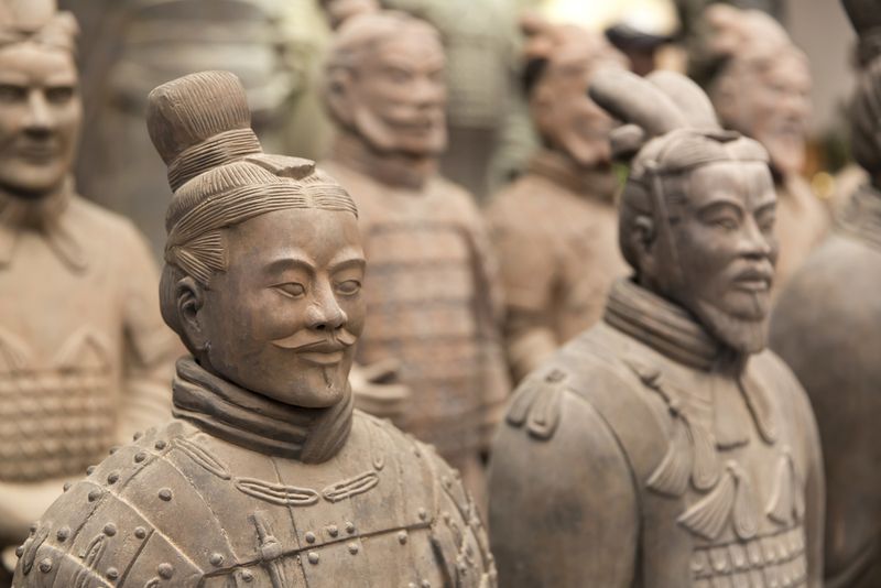 The Ancient Chinese Terra-Cotta Army Had Real Weapons