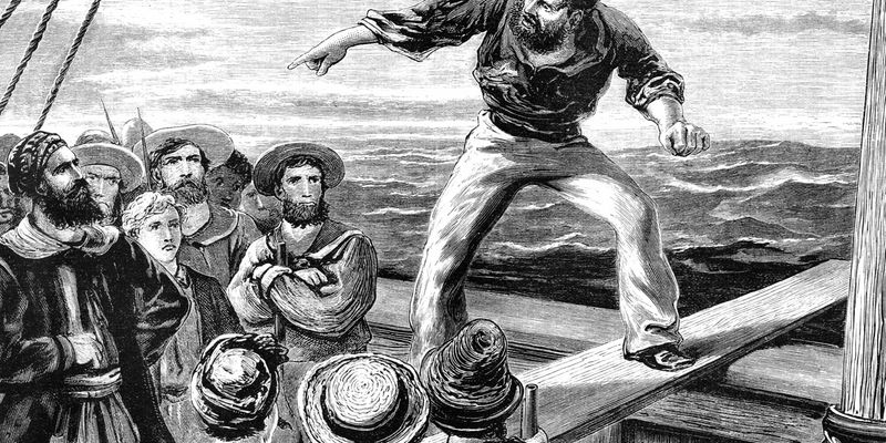 Pirates Made People Walk the Plank