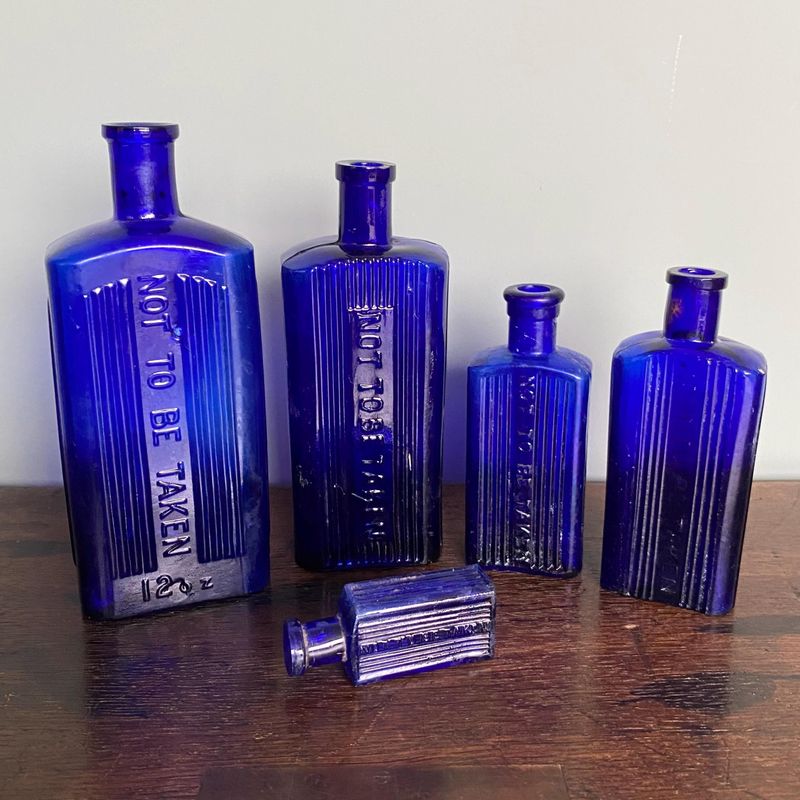 Victorian Poison Bottles