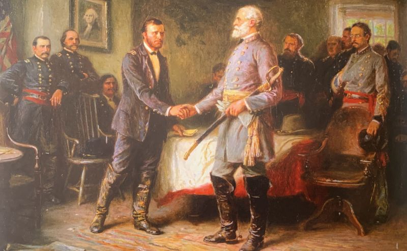 Lee Dressed in Full Uniform; Grant Wore Muddy Field Clothes