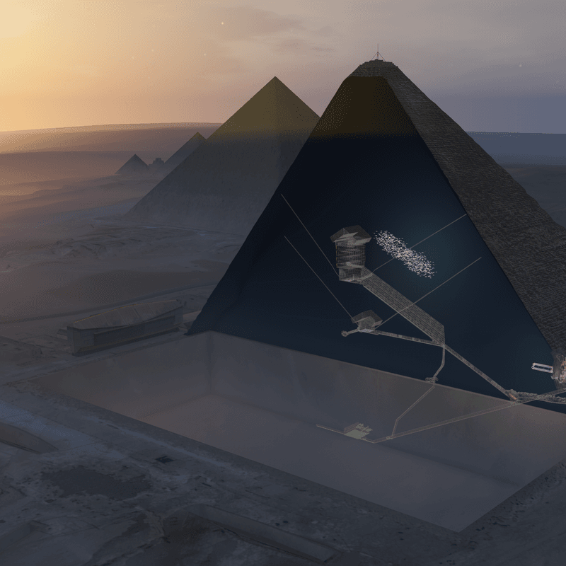 Secret Passages in the Great Pyramid