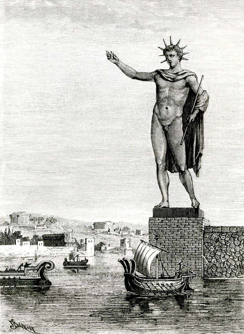 The Colossus of Rhodes (292 BC, Destroyed 226 BC)