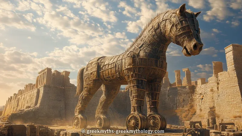 The Trojan Horse Was a Literal Wooden Horse