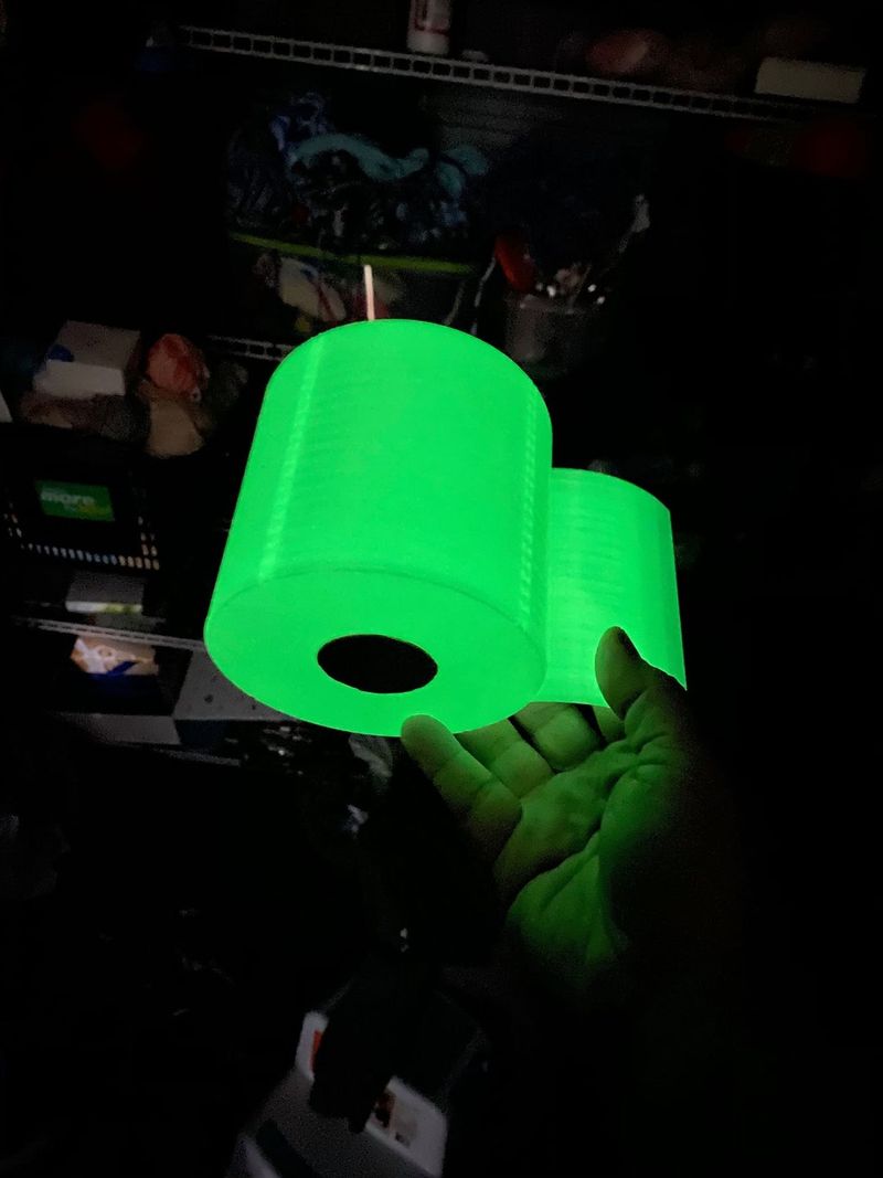 The Glow-in-the-Dark Toilet Paper 🚽✨