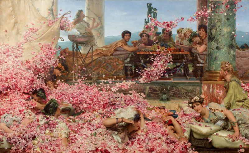 Emperor Elagabalus and the Lavish Suffocation