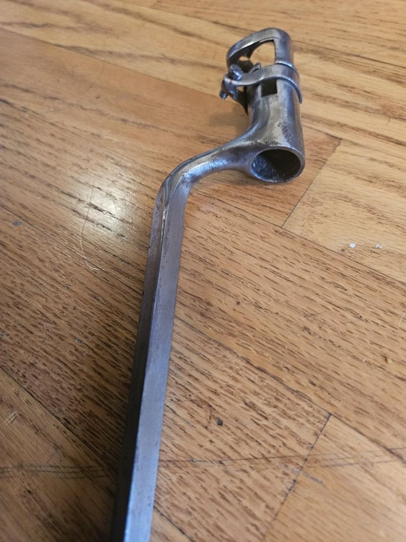 Bayonet with Carvings of Unknown Language