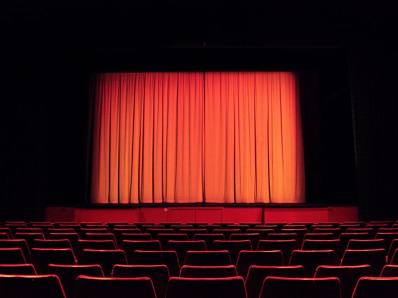 The Blood-Stained Stage Curtains