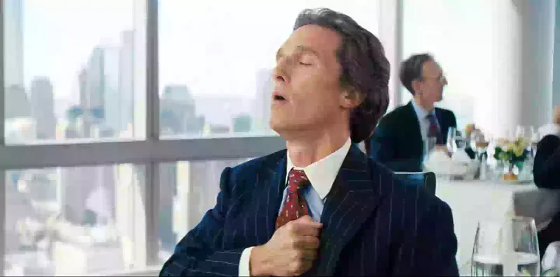 The Chest-Thumping Chant - The Wolf of Wall Street