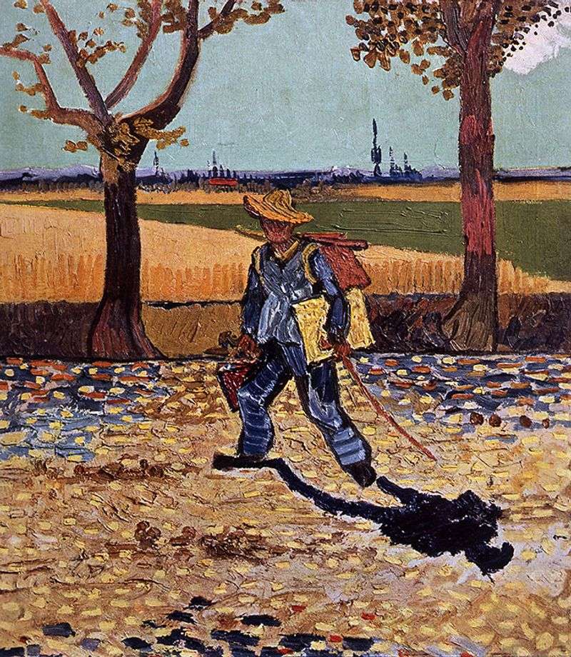 The Painter on His Way to Work (c. 1846, Destroyed 1945)