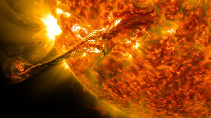 The Carrington Event Solar Storm