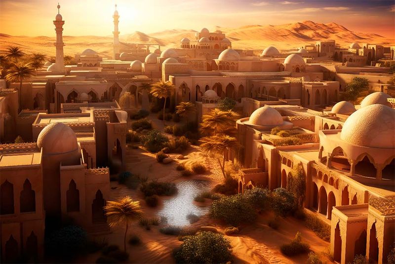 The Lost City of Iram of the Pillars