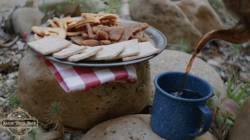 Trail Rations: Hardtack, Bacon, and Beans