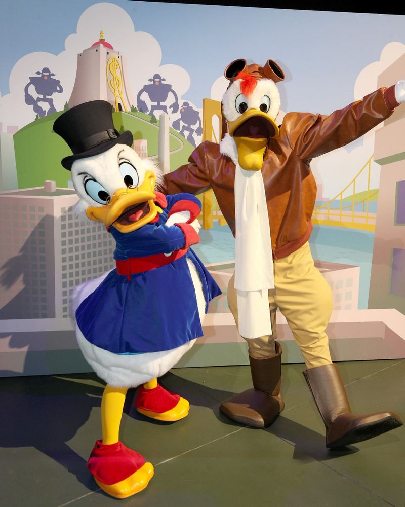 Scrooge McDuck & Launchpad McQuack