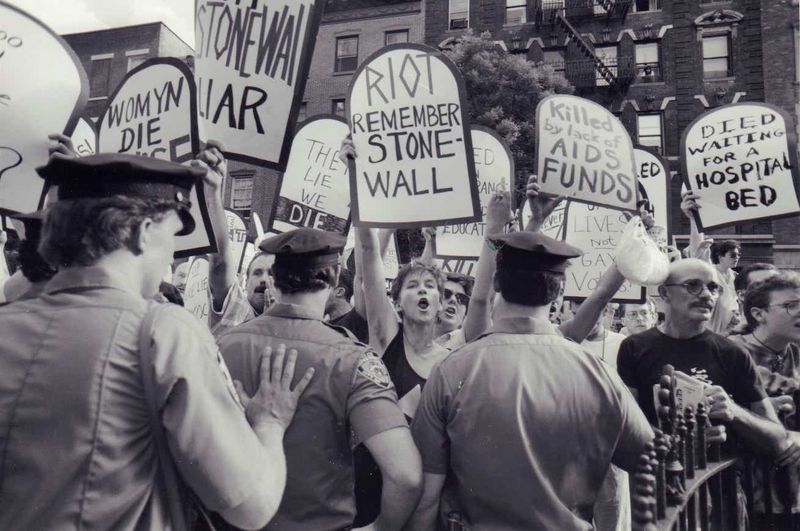 The riots lasted six days.