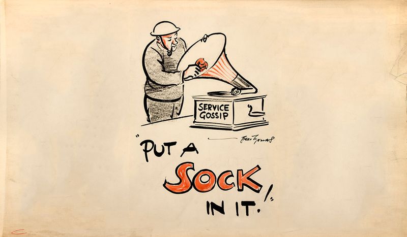 Put a sock in it