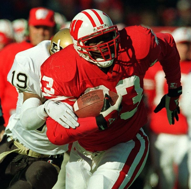 Most Career Rushing Yards – Ron Dayne, Wisconsin