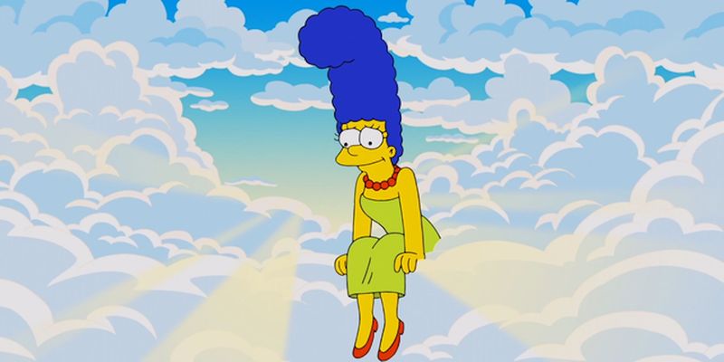 Marge's Spirit Watches From Above