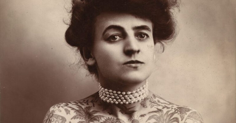 This Tattooed Lady Shocked 1900s America — 11 Ways Maud Wagner Changed History Forever