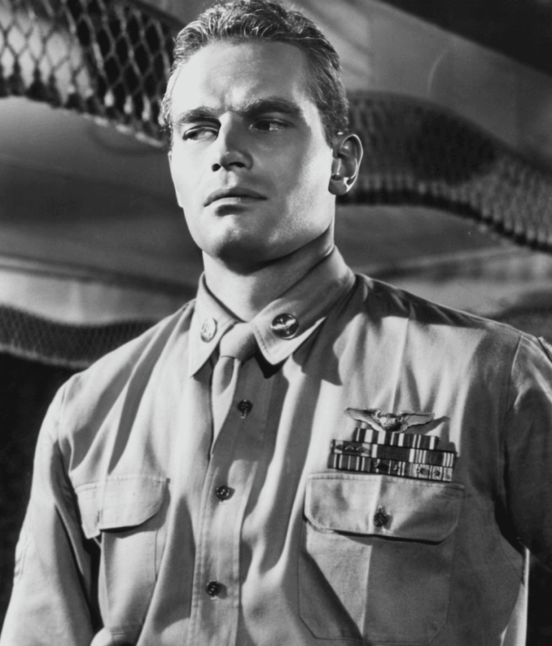 Charlton Heston (WWII) – B-25 Radio Operator