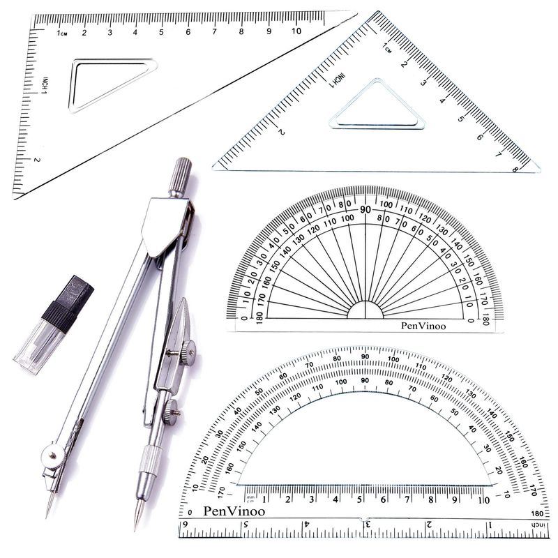 Using Protractors and Compasses