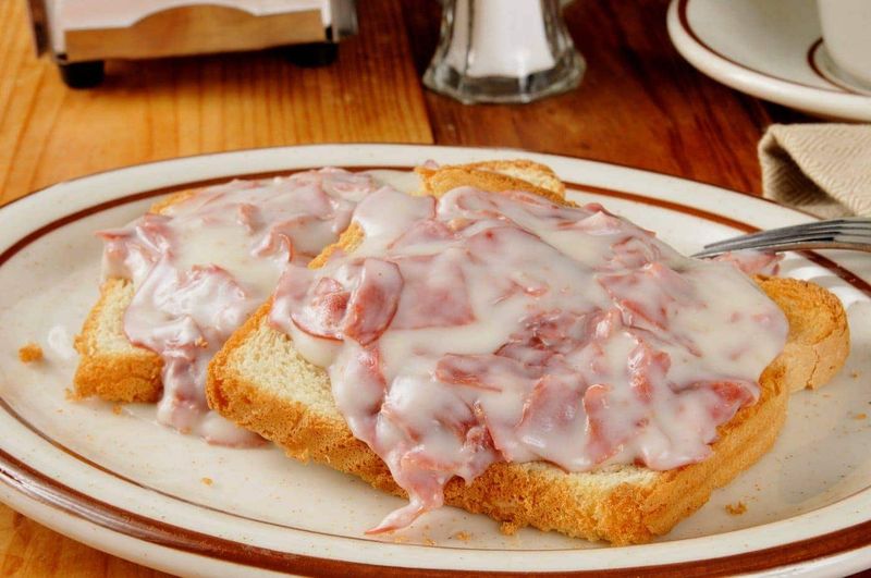 Chipped Beef on Toast (