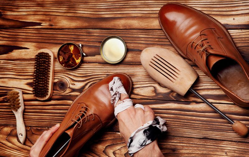 Polishing Shoes