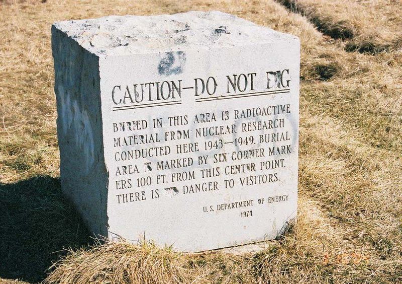 The Reactor Was Dismantled and Buried