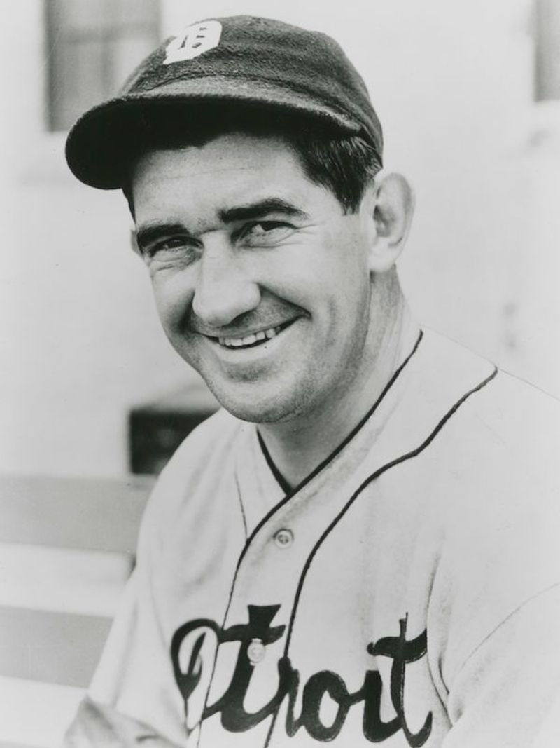 Mickey Cochrane, American baseball Hall-of-Famer, 1962