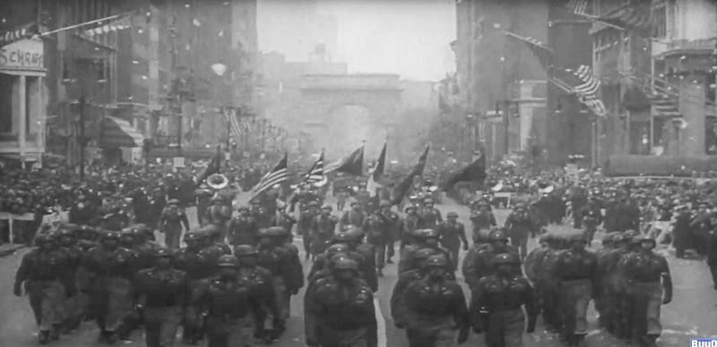 America Rallies For Global War - New York WWII Mobilization Parade (1942)