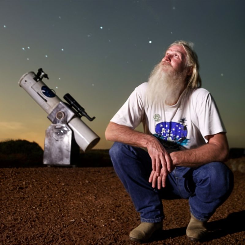 Greg Quicke, Australian Astronomer and Author, 2024