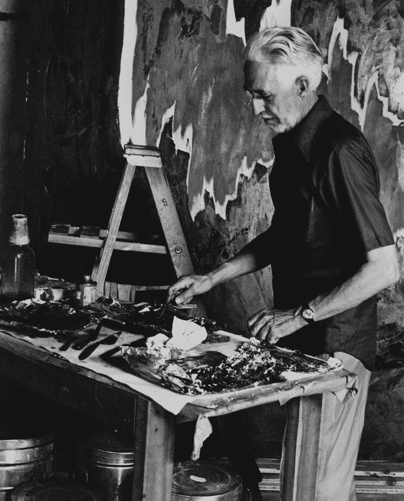 Clyfford Still – Abstract-expressionist painter, 1980