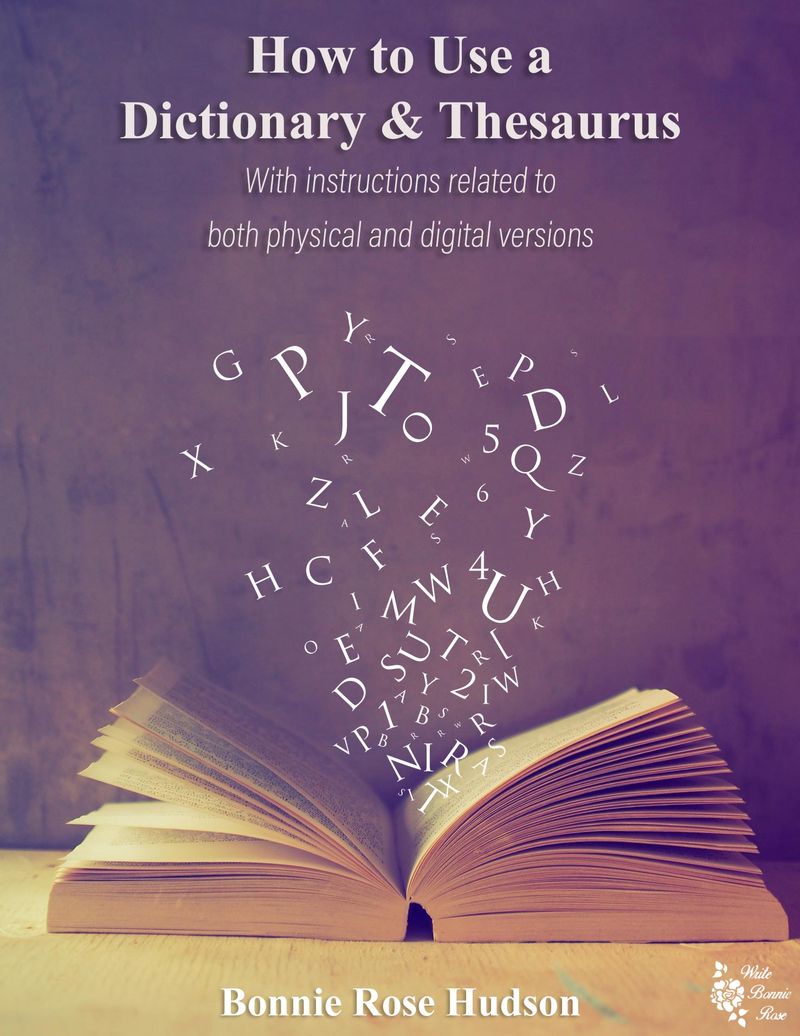 Using a Dictionary/Thesaurus