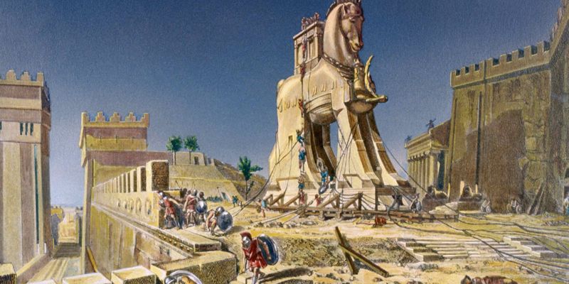The Trojan Horse (Mythical, But Legendary)