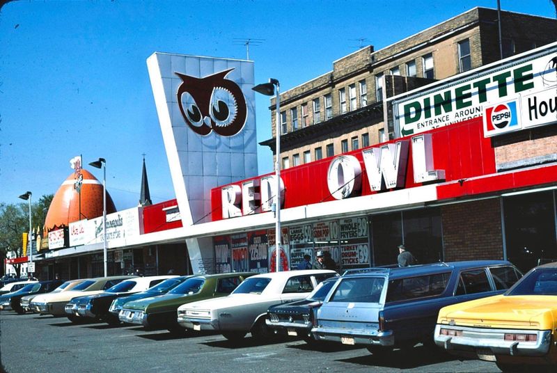 Red Owl: Midwest's Watchful Grocery Guardian