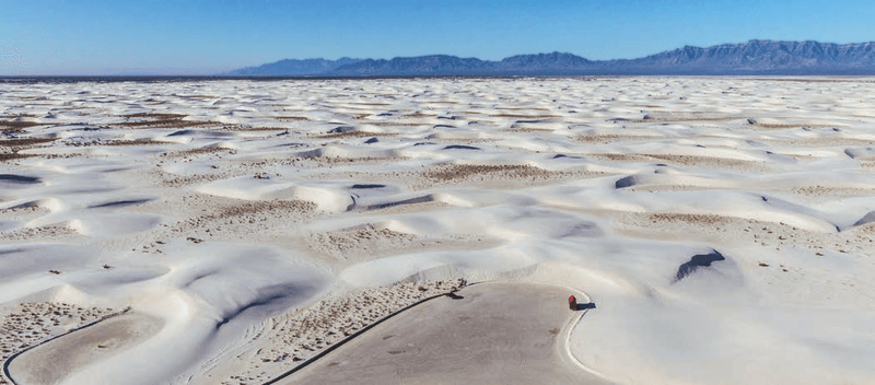White Sands Was Once the Bottom of an Ancient Sea